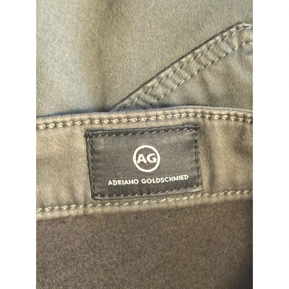 AG Adriano Goldschmied The Legging Ankle Super Skinny Green Jeans 4 27‎ NEW